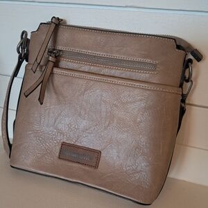 Montana West Beige Crossbody Bag